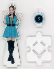 中古】キーホルダー 小田さくら(青衣装) フィギュアスタンド