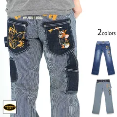 vanson×TOM＆JERRYコラボ デニムパンツ◆vansonのサムネイル