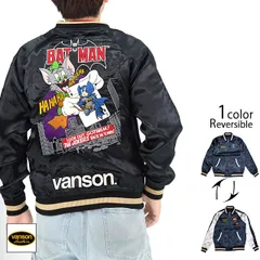 vanson×TOM＆JERRY WARNER BROS.100周年記念モデル リバーシブルスカジャン◆vansonのサムネイル