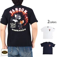 vanson×TOM＆JERRY 天竺半袖Tシャツ◆vansonのサムネイル