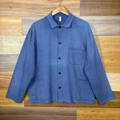 無印良品 ヘンプ100% カバーオール ジャケット L - メルカリ