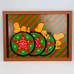 빈티지 캘린더 포스터 땅콩 스누피 액세서리 오리지널 미국 수입 잡화 * 당시 물건 빈티지 땅콩 레트로 쇼와 (AZ1836)