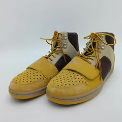 CREATIVE RECREATION クリエイティブレクリエーション ハイカットスニーカー CESARIO メンズ ベージュ キャメル アウトドア ハイキング 26.5cm D-14-1