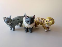 朝隈俊男 ネコ カピバラ オオカミ フィギュア セット - メルカリ