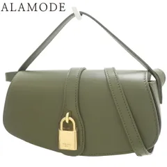 CELINE(セリーヌ) ストラップ付 クラッチバッグ ハンドバッグ 2WAY ショルダー 肩掛け ミニバッグ カーフ ダークオリーブ カーキ ゴールド金具 10I593DQ1.31DO レディース 40802148609【中古】【アラモード】