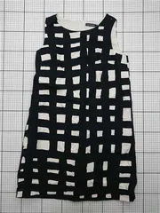 ◇ ⊂ マリメッコ marimekko TRUBA HARSO ワンピース 40 ブラック系 レディース E  【1601150022790】