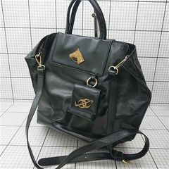 美品✨ジャンニヴェルサーチ ナイロン レザー トートバッグ メデューサ