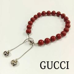 ✨希少✨GUCCI ビーズブレスレット 数珠 シェリーライン インター 