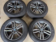 美品 BMW X3 (F25) 純正ホイール スタッドレスタイヤ 4本 - メルカリ