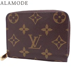 LOUIS VUITTON(ルイ・ヴィトン) モノグラム ジッピー・コインパース コインケース ミニウォレット カードケース ラウンドファスナー ジップアラウンド ブラウン茶 ゴールド金具 M60067 レディース 40802164995【中古】【アラモード】