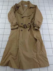 ◇ Θ ナノ・ユニバース nano・universe トレンチコート ベージュ系 38 レディース E  【1601150023711】