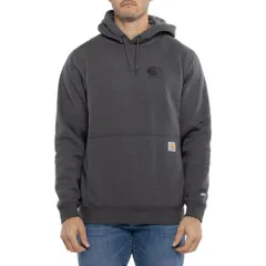 カーハート メンズ トップス シャツ ロゴ パーカー Carhartt 107064 Force Logo Hoodie Factory Seconds Carbon Heather ヘザー