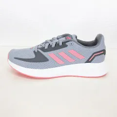 アディダス adidas スニーカー FY9497 CORE FAITO K キッズ ジュニア ランニング 運動靴 24 グレー ※KM