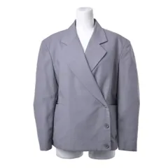 Yohji Yamamoto 1980's  リネン混 ダブル クロップドジャケットのサムネイル