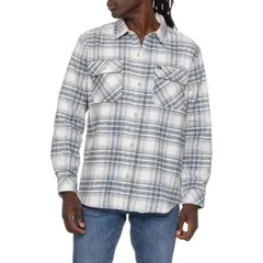 クイックシルバー メンズ アウター ジャケット・ブルゾン Quiksilver Jaspe Bold Plaid Jacket Silver Birch シルバーのサムネイル