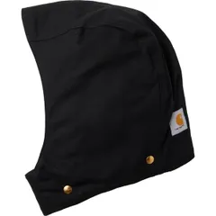 カーハート メンズ アクセサリー 帽子 Carhartt 102368 Firm Duck Hood Insulated Black ブラック