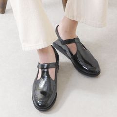ほぼ新品]アシックスウォーキング ランウォーク Tストラップ フラット