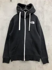 THE NORTH FACE ザノースフェイス NT11530 裏起毛 リアビュー フルジップフーディ パーカー sizeXS/黒 ■■ メンズ