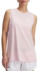 アンダーアーマー レディース トップス タンクトップ Under Armour Womens Tech Twistank Toprime PinkWhite ホワイトのサムネイル