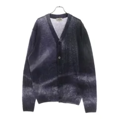 HERMES (エルメス) 24AW Reflets Equestres ルフレ グラデーション カシミヤ混 ニットカーディガン パープルのサムネイル