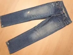 q897★リーバイス UL533 ダメージ加工 ユーズド加工★W29 古着 ジーンズ★デニムパンツ