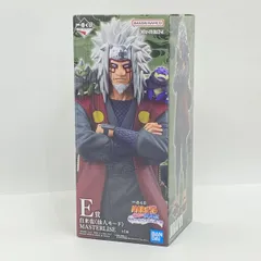 【未開封】一番くじ NARUTO -ナルト- 疾風伝 輪廻の嘆きと平和の懸け橋 E賞 自来也 (仙人モード) MASTERLISE ※テープ二重貼り