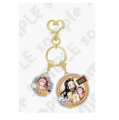 竈門禰豆子 鬼滅の刃 バレンタイン＆ホワイトデーイベント2026 withme期 ランダムコンビアクリルチャーム B 鬼滅 グッズ チャーム