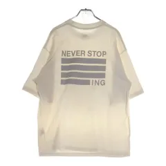 THE NORTH FACE (ザノースフェイス) S/S NEVER STOP ING TEE フロントロゴ クルーネック半袖Tシャツ カットソー ホワイト NT82331