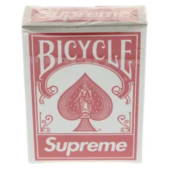 SUPREME (シュプリーム) 21AW ×Bicycle バイシクル ミニトランプ レッド/ホワイトのサムネイル
