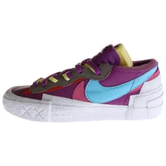NIKE (ナイキ) ×KAWS ×sacai BLAZER LOW PURPLE DUSK カウズ サカイ ブレーザー パープルダスク ローカットスニーカー マルチ US11/29cm DM7901-500
