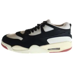 NIKE (ナイキ) AIR JORDAN 4 Canyon Rust エアジョーダン4 ミドルカットスニーカーシューズ ブラック/ホワイト US11/29cm FQ7939-100