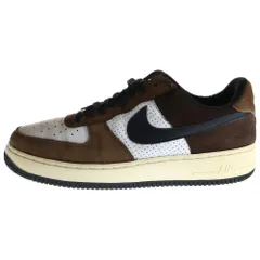 NIKE (ナイキ) 【観賞用2005年製】 AIR FORCE 1 LOW エアフォース 1 ローカットスニーカー ブラウン/ホワイト/ブラック US11/29cm 312489-101