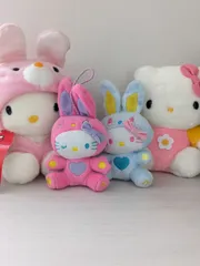 HELLOKITTYぬいぐるみマスコットまとめ売りレトロキティちゃん