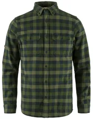 フェールラーベン メンズ トップス シャツ Fjallraven Menskog Long Sleeve Shirt Deep ForestLaurel Green グリーンのサムネイル