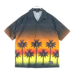 MARCELO BURLON (マルセロバーロン) グラデーションプリント ハワイアン 半袖シャツ マルチ CMGA035S18651037のサムネイル