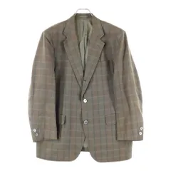 J.PRESS (ジェイプレス) チェック リネン混 2B テーラードジャケット ブランド