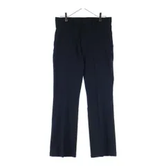BEAMS (ビームス) 20AW スラックス センタープレス ロングパンツ ブラック 20F-BM137
