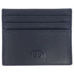 Christian Dior (クリスチャンディオール) CDアイコン レザーカードケース ネイビー