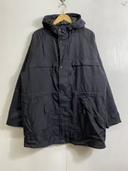 CROCODILE クロコダイル ナイロン コート フード付き ライトアウター 古着 VINTAGE メンズ L ブラック系 C377