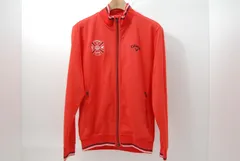 中古 メンズ キャロウェイ Callaway ジャージ L 赤  レッド  長袖ダブルジップアウター