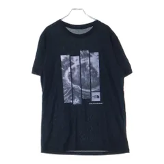THE NORTH FACE (ザノースフェイス) フロントプリント クルーネック 半袖Tシャツカットソー ブラック NT31510Z