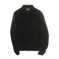 RADIALL (ラディアル) 12SS フロント刺繍 レーヨン スウィングトップ ジャケット ブラック RAD-12SS-JK005のサムネイル