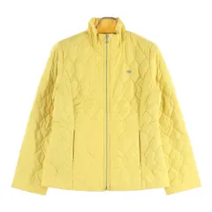 LACOSTE (ラコステ) ロゴメタル キルティング ジップアップジャケット イエロー BF004Sのサムネイル