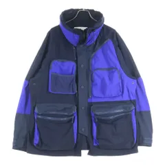 White Mountaineering (ホワイトマウンテニアリング) 24SS MULTI POCKETS MOUNTAIN PARKA マルチポケット マウンテンパーカー ジャケット ブラック/ブルー WM2471204のサムネイル