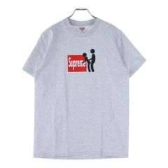 Supreme Tシャツ L USA製 グレー プリント 半袖 シュプリーム - メルカリ