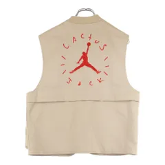 JORDAN BRAND (ジョーダンブランド) ×TRAVIS CACTUS JACK UTILITY VEST トラヴィス カクタスジャック ユーティリティベスト ベージュ CW3170-201のサムネイル