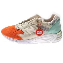 New Balance (ニューバランス) ×KITH M990KV2 Cycladesキス キクラデス スエード ローカットスニーカー ベージュ US9.5/27.5cm