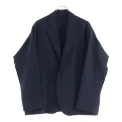UNITED ARROWS & SONS (ユナイテッドアローズ アンド サンズ) by DAISUKE OBANA PE BUTTONLES JACKET ダイスケオバナ ボタンレス ジャケット ブラック 5522-299-0189のサムネイル