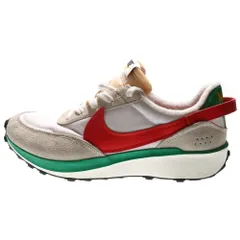NIKE (ナイキ) WMNS WAFFLE DEBUT ウィメンズ ワッフル デビュー ローカットスニーカー ホワイト/レッド US11/28cm DX2940-100