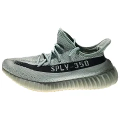adidas (アディダス) YEEZY BOOST 350V2 SALT CORE BLACK イージーブースト ローカットスニーカー ブラック/ブルー US11.5/29.5cm HQ2060
